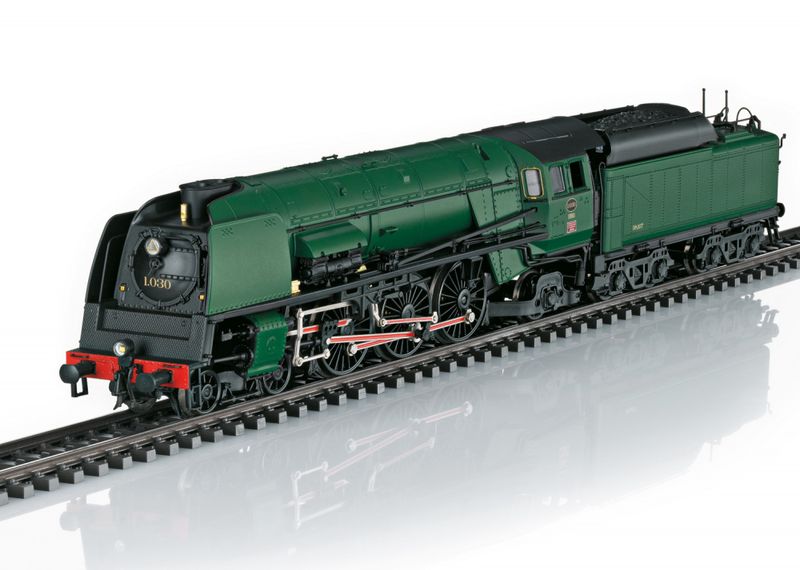SNCB/NMBS Br 1 damp expresslokomotiv