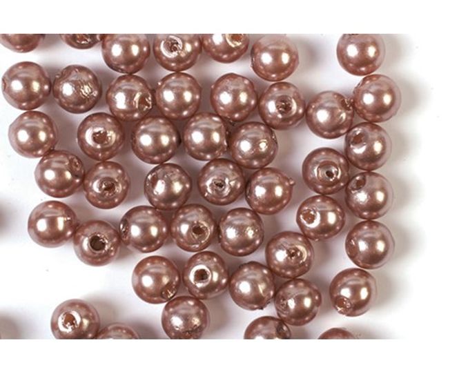 Hovedbilde Voksperler brun 3mm 50g