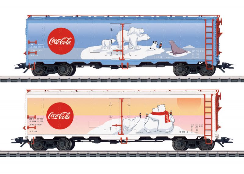 Coca Cola am. kjølevogner