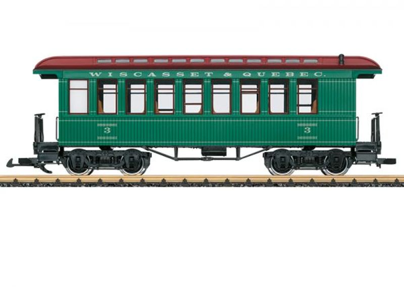 G - WW & F Ry Passasjervogn