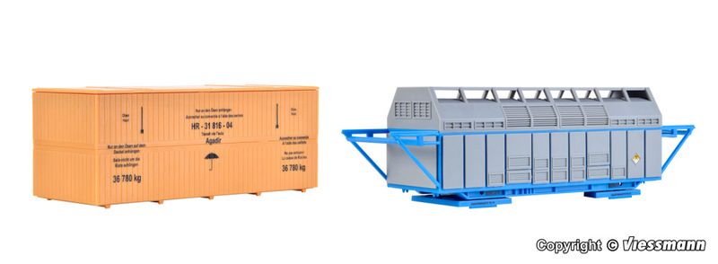 Container og kasse vognlast